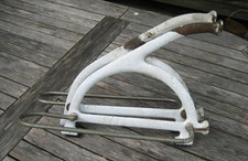 Paire Ancien Support en Fonte