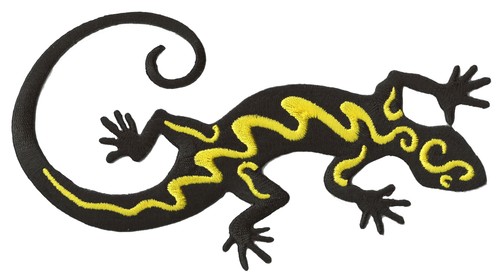 Ecusson patche gecko - patche,