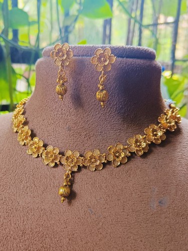 Parure collier boucles - parure,