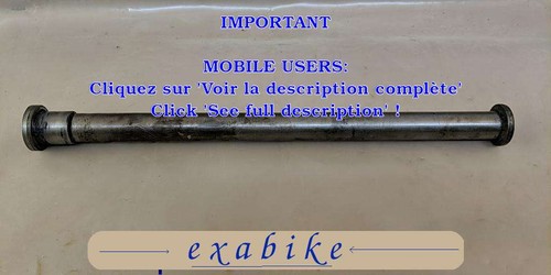Axe roue arriere pour - roue,