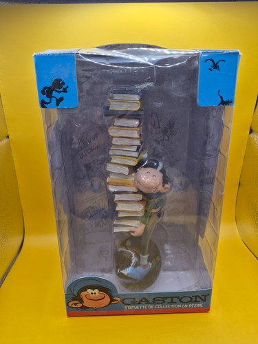 Figurine gaston lagaffe pile - figurine,
