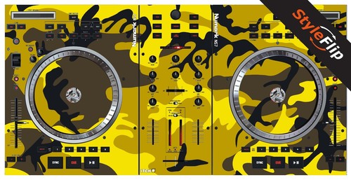 Numark skin yellow camo - ns-7,