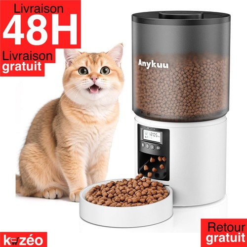 Distributeur croquettes chat - croquettes,