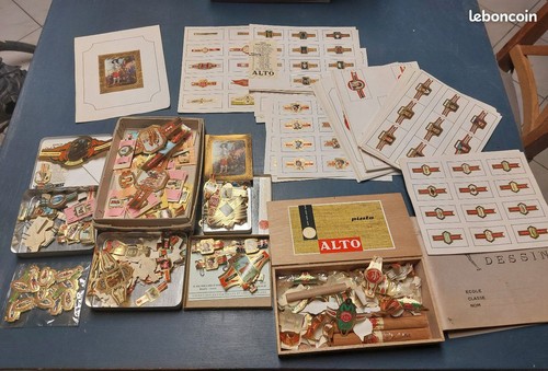 Lot bagues cigares - bagues, ancien