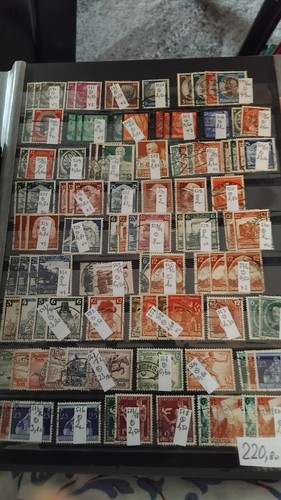 Stock timbres anciens - timbres,