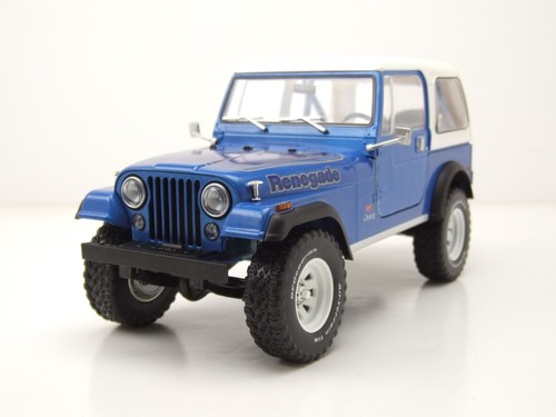 Jeep renegade 1978 bleu - cj-7,