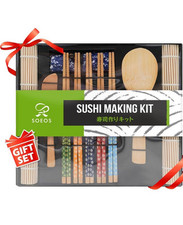 Beginner Sushi Making Kit, Sushi Making Kit for Beginners with 2 Sushi Rollin...