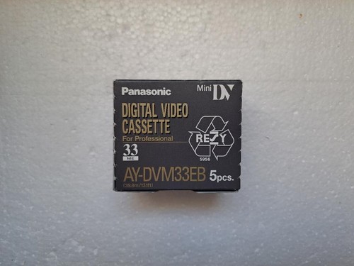 Pack cassette vierge - 5-pack, minidv