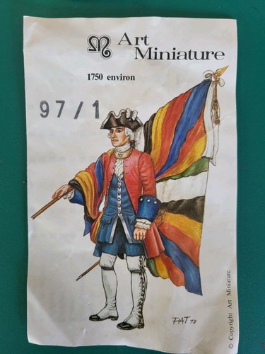 Art miniature porte drapeau - art, miniature/porte