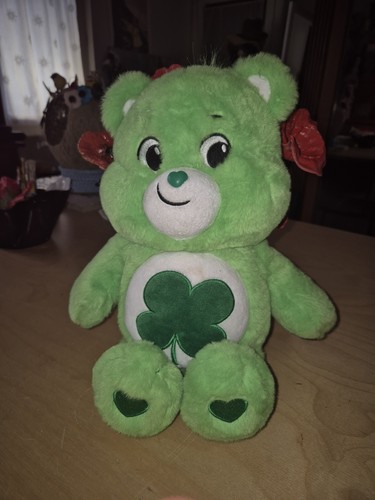 Peluche bisounours trefle - peluche,