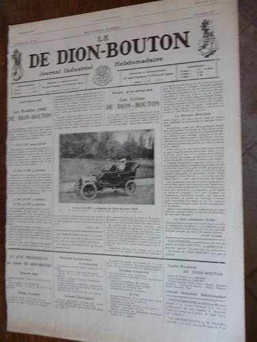 Dion bouton 4 cyl - 12,