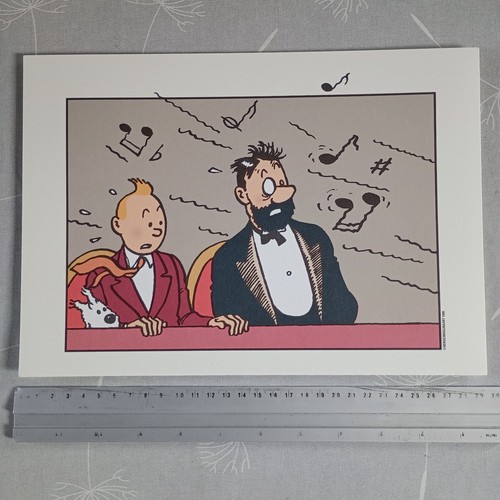 Tintin lithographie offset - -,