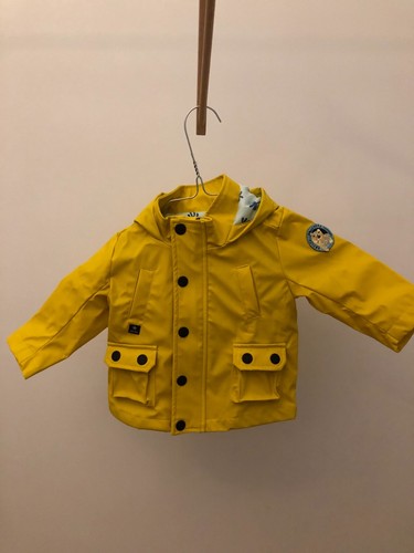Parka capuche jaune - parka,