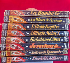 FLEUVE NOIR  ANTICIPATION,  collection la fusée,  lot 8 de livres  en bon  état