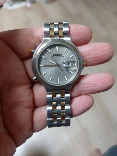 Seiko auto calendar alarm sq50 - seiko,