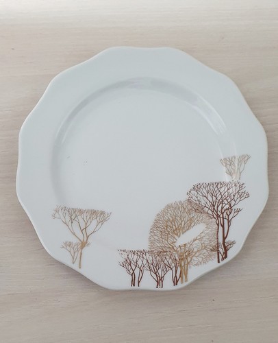 Assiette dessert vintage en - vintage,
