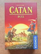 JEU DE SOCIETE " CATAN " DUEL PAR KOSMOS COMPLET ET NEUF