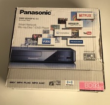 Panasonic DMP-BD90P-K Blu-ray Disc/DVD Player Full HD High (New, Open Box) BD90
