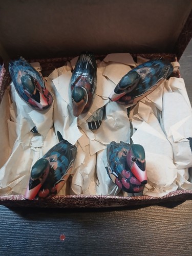 Lot figurines canards en - 24,