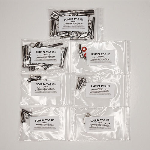 Scorpa 125 2003 kit - 125, 2003-20--