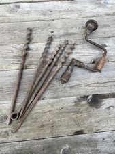 Crankshafts Handheld Drills Chignoles Tool Old Workshop Vintage