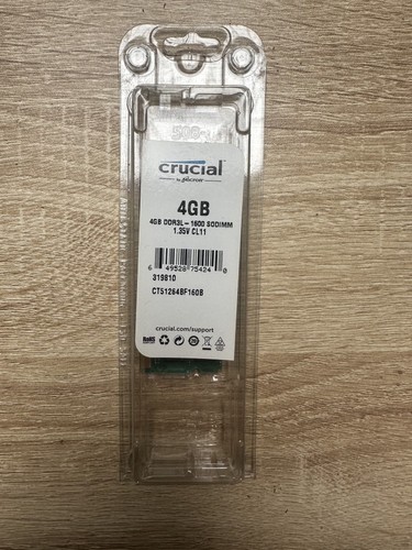 Crucial ddr3l - crucial, 4 go