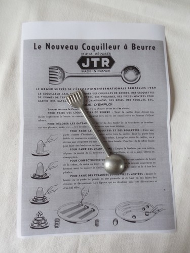 Ancien coquilleur beurre - ancien,