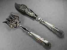 Very nice engraved fish serving cutlery, excellent condition