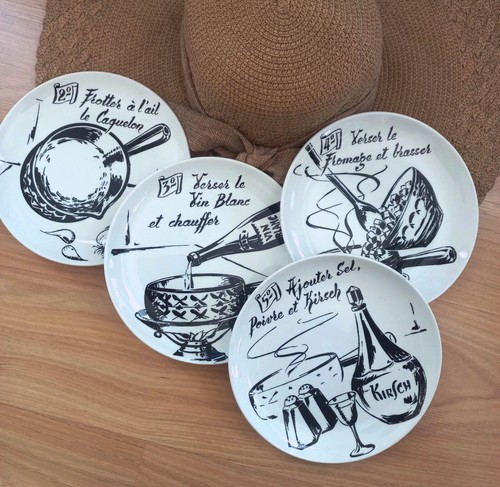 Assiettes fromages gien - assiettes, à