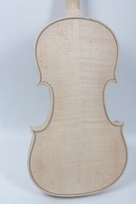 Prof. Inachevé Blanc Violon Projet, Main Fabriqué, 4/4 Complet Taille, Bonne