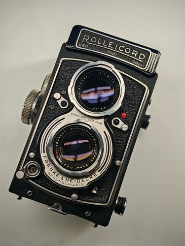 Film camera rolleicord xenar - film,