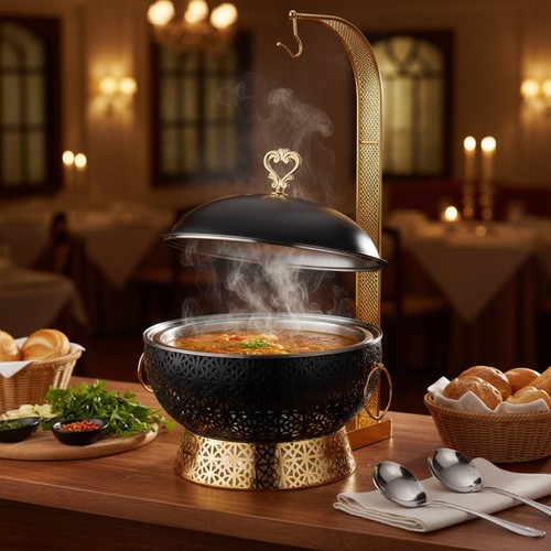 Chafing dish acier - en,