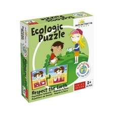 Jeux éducatifs - GEOMAG - Ecologic Puzzle Respect the Earth - Mini-puzzles éduca