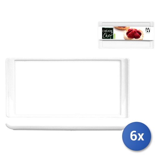 Assiettes rectangulaires en - assiettes,