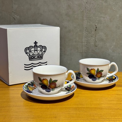 Paire soucoupes royal - de,