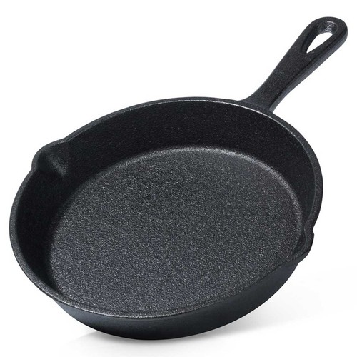 Poêle frire fonte 15 cm - À,