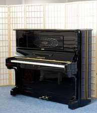 C.Bechstein Piano 129 CM, Occasion, Réparations Générales, Noir Avec Garantie