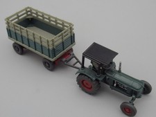 Tracteur et sa remorque à