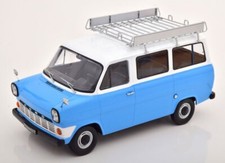 FORD Transit Bus - 1965 - blue / white - KK 1:18