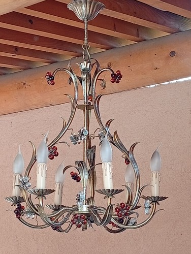 Lustre italie pampilles - lustre,