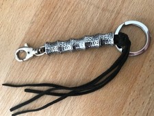 Porte-clés métal biker