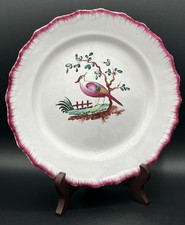 Assiette faïence Lunéville