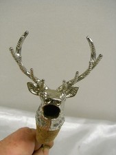 🇫🇷 BOUCHON VERSEUR BOUTEILLE ALCOOL CHASSE SCULPTURE ANIMALIERE TETE DE CERF