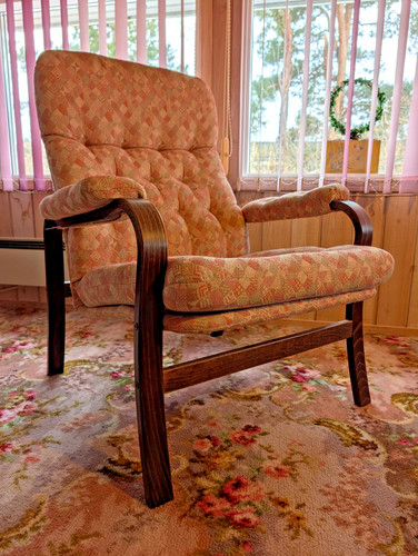 Fauteuil relax vintage années - fauteuil,