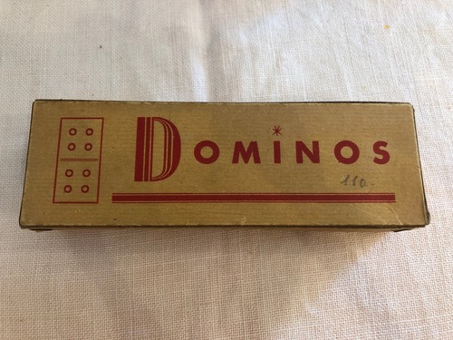 Jeu domino ancien vintage - de,