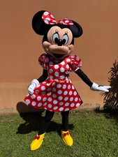 mascotte minnie rouge déguisement minnie pour cosplay