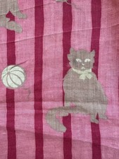 2 Morceaux De Tissu Ancien