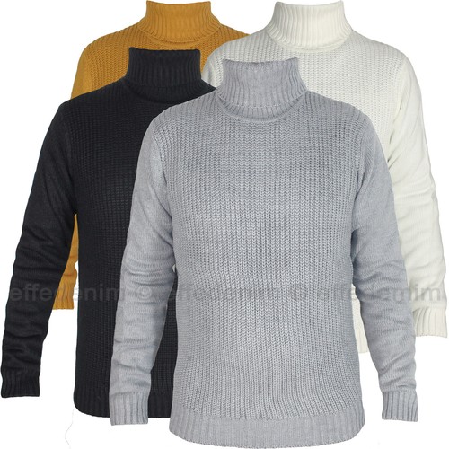 Pull homme col roulé slim - homme,