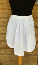 Antique White Cotton Waitress Apron Inside Pocket No. 5