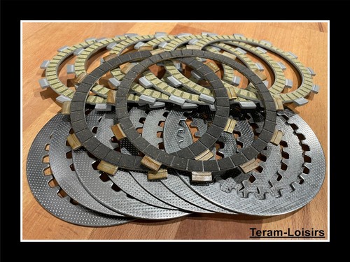 Kit disques garnis lisses - disques, +